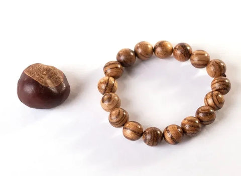 Pulsera # 113, agarwood vietnamita