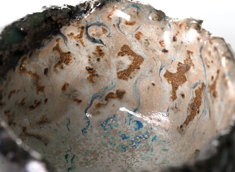 Beker # 27474, houtvuur/keramiek, 85 ml.