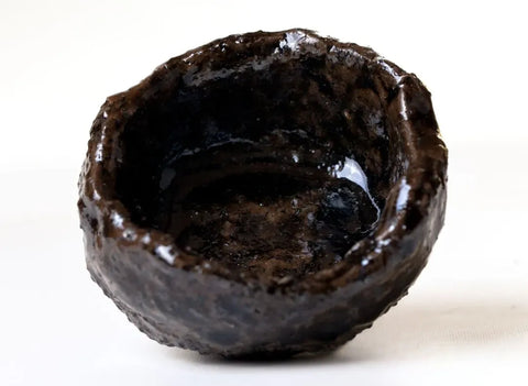 Beker # 26545, houtvuur/keramiek, 65 ml.