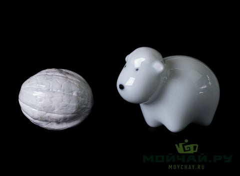 Theehuisdier #22645, porselein