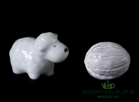 Theehuisdier #22647, porselein