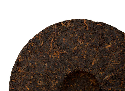Menghai Teji Shu Cha (material 2014, manufacturing 2020), 357 g