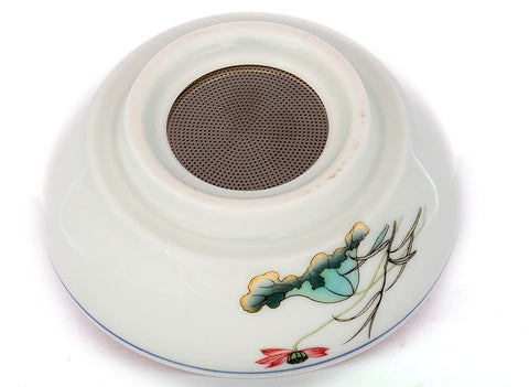 Filtre à thé n° 31523, porcelaine