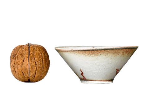 Tasse n° 32014, cuisson au bois/céramique/peinture à la main, 44 ml.