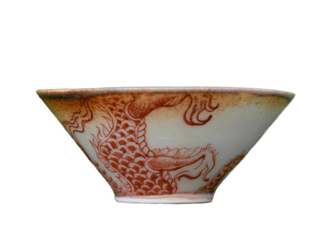 Tasse n° 32014, cuisson au bois/céramique/peinture à la main, 44 ml.