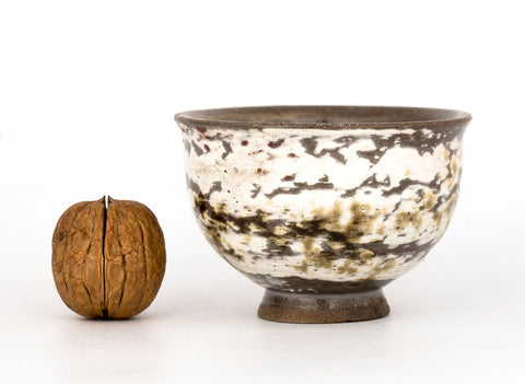 Beker # 31754, houtvuur/keramiek, 150 ml.