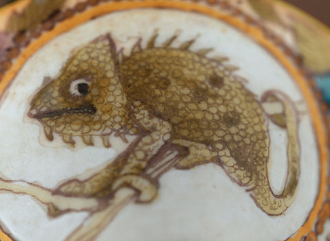 Tasse n° 31980, cuisson au bois/céramique/peinture à la main, 44 ml.