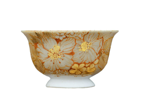 Beker # 31830, houtvuren/keramiek/handschilderen, 48 ml.