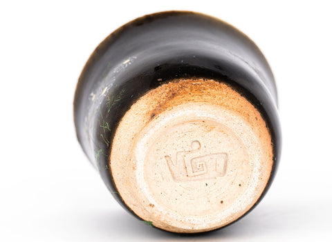 Beker # 29785, houtvuren/keramiek/handschilderen, 90 ml.