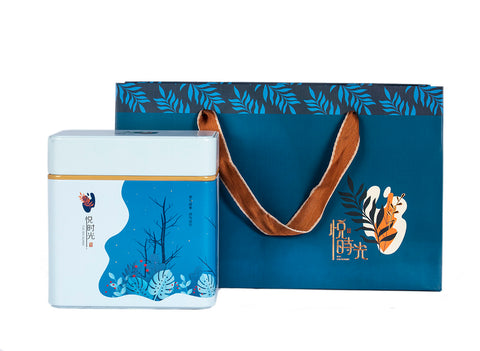 Steel tea caddy # 33393