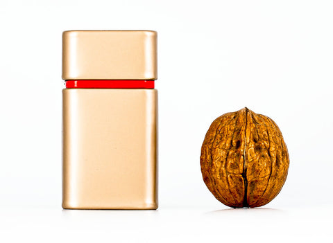 Gift pack (12 steel tea caddies with bag) # 33430