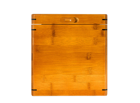 Teacaddy with gift box # 33465, ceramic/metal