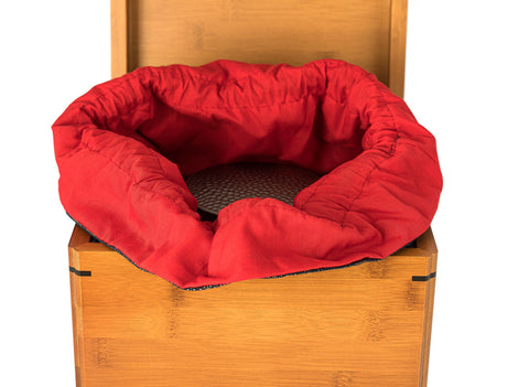 Teacaddy with gift box # 33465, ceramic/metal