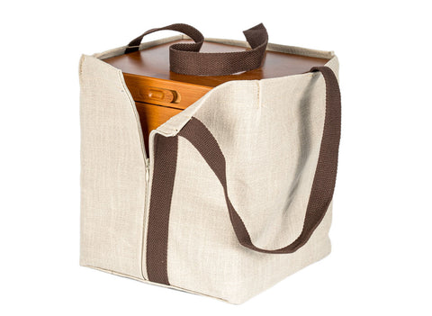 Teacaddy with gift box # 33465, ceramic/metal