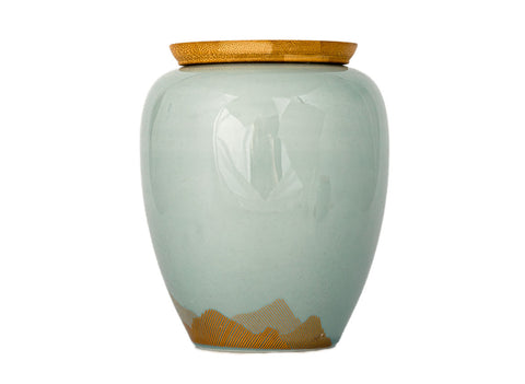 Gift tea set (2 tea caddies) # 33458, porcelain