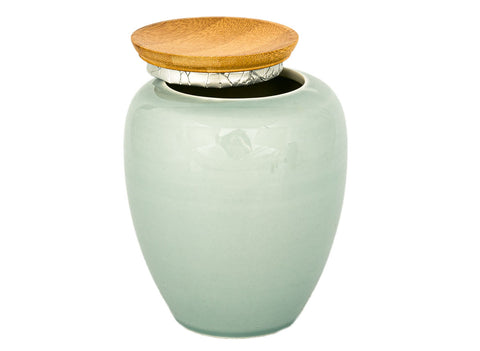 Gift tea set (2 tea caddies) # 33458, porcelain