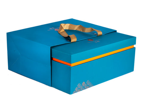 Gift tea set (2 tea caddies) # 33454, porcelain