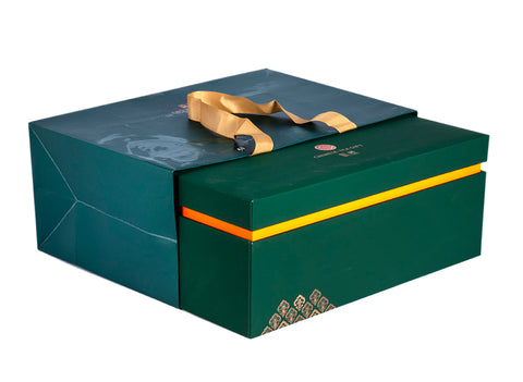 Gift tea set (2 tea caddies) # 33452, porcelain