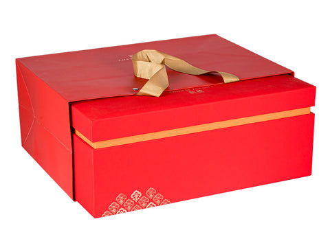 Gift tea set (2 tea caddies) # 33455, porcelain