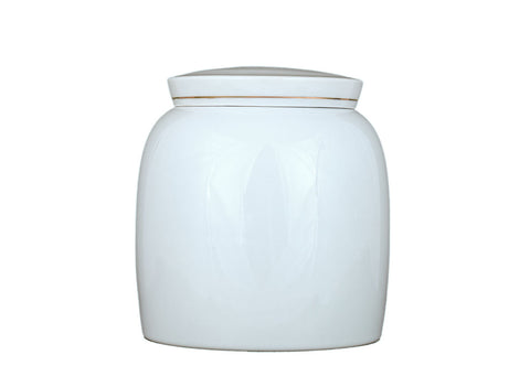 Teacaddy with gift box # 33464, porcelain