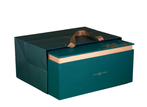 Gift tea set (2 tea caddies) # 33441, porcelain