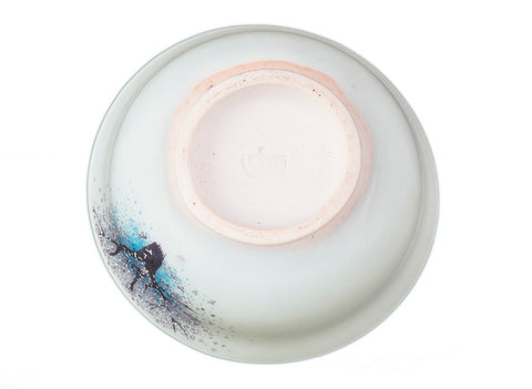 Tasse n° 33690, cuisson au bois/céramique/peinture à la main, 80 ml.