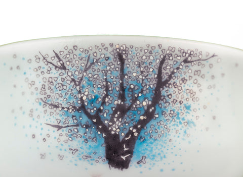 Tasse n° 33690, cuisson au bois/céramique/peinture à la main, 80 ml.