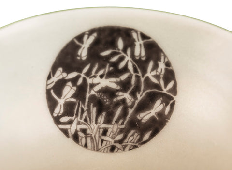 Tasse n° 33687, cuisson au bois/céramique/peinture à la main, 100 ml.