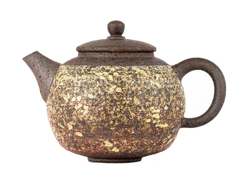 Teapot # 33836, wood firing, ceramic, Dehua, 300 ml