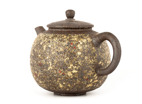 Theepot nr. 33830, houtgestookt, keramiek, Dehua, 320 ml.