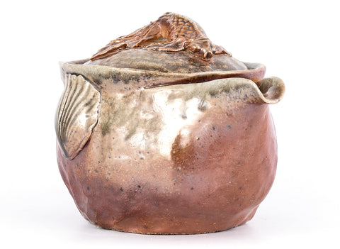 Gaiwan (Shiboridashi) # 33851, wood firing, ceramic, Dehua, 420 ml.