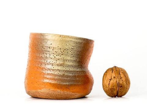 Beker # 34040, houtvuur/keramiek, 220 ml.