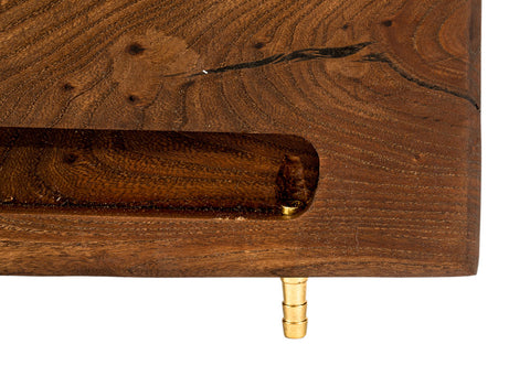 Author's handmade tea tray # 34817, wood