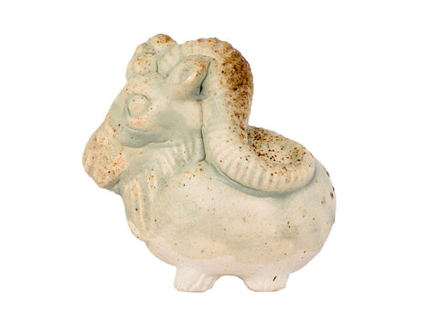 Theepot # 30242, houtstook/keramiek