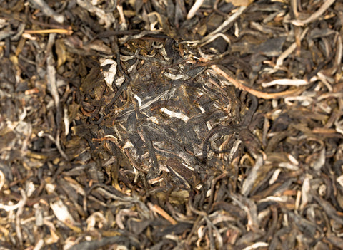 Sheng puer from the trees of Wengji village, Jingmai mountains, 2021, 357 g