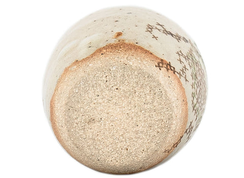 Vaas # 35379, houtvuren/keramiek/handschildering