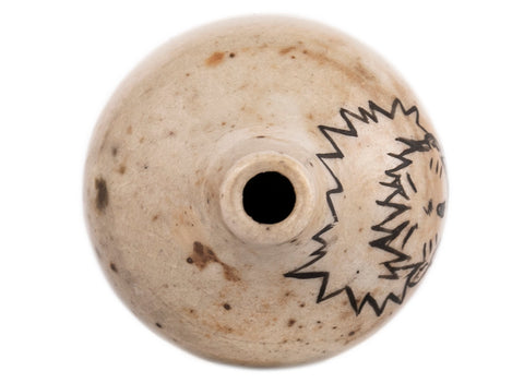 Vase # 35385, wood firing/ceramic/hand painting