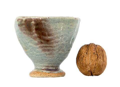 Beker # 35342, houtvuren/keramiek/handschilderen, 84 ml.