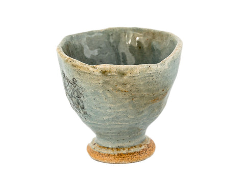 Beker # 35342, houtvuren/keramiek/handschilderen, 84 ml.