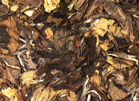 Hua Bai Cha (Fuding white tea with tea flowers), 357 g