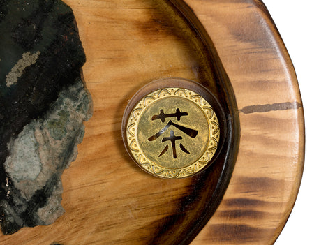 Handmade tea tray # 36297, wood, cedar