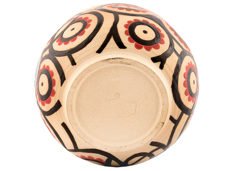 Cup # 36458, wood firing/ceramic/hand painting, 176 ml.