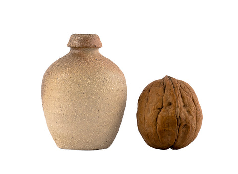 Vase # 36497, wood firing/ceramic/hand painting