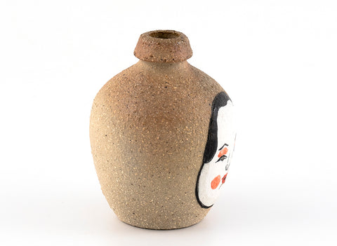 Vase # 36497, wood firing/ceramic/hand painting
