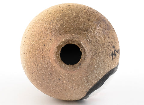 Vase # 36497, wood firing/ceramic/hand painting