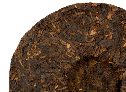 Shu Puer Wu Ji "Silent Warriors" (material 2017, manufacturing 2021), 100 g