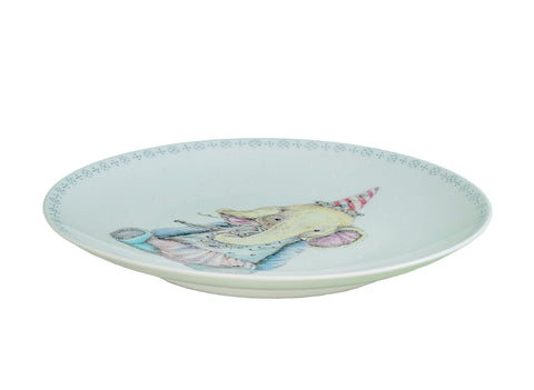 Assiette à thé n° 37081, peinture à la main/porcelaine