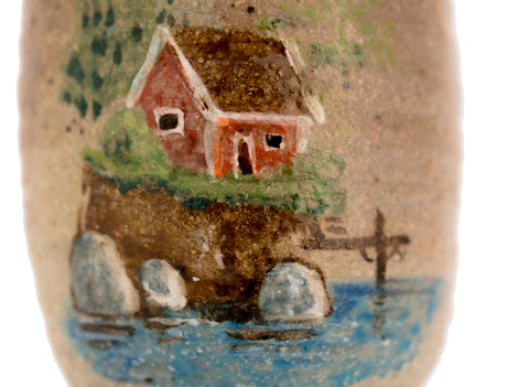 Vase # 38692, ceramic/hand painting