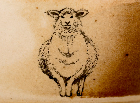 Beker # 38730, keramiek/handbeschilderd, 45 ml.