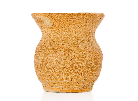 Vassel for mate (kalebas) # 39046, ceramic